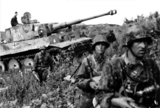 panther tanks at the battle of kursk
